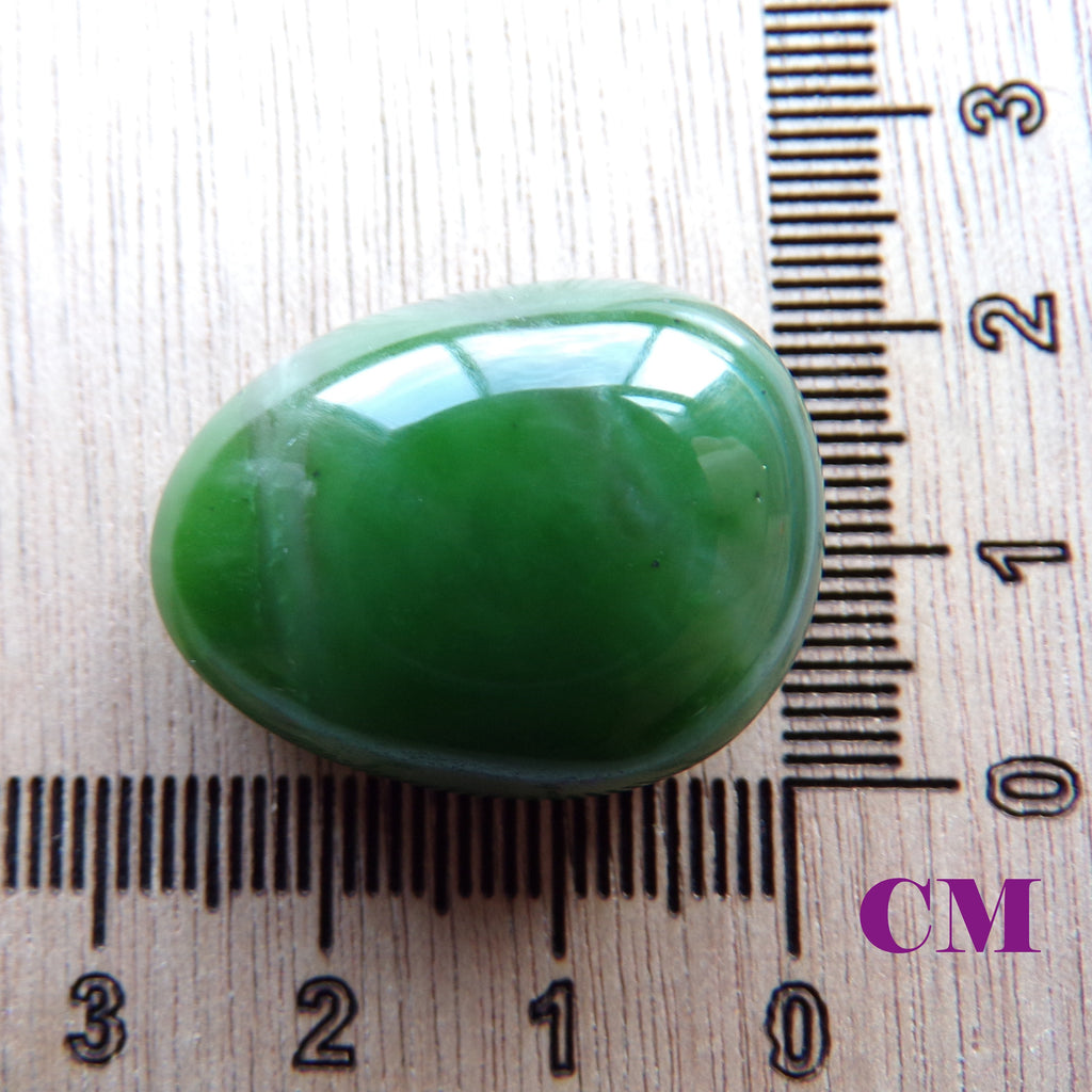 Large British Columbia Nephrite Jade Egg Cabochon