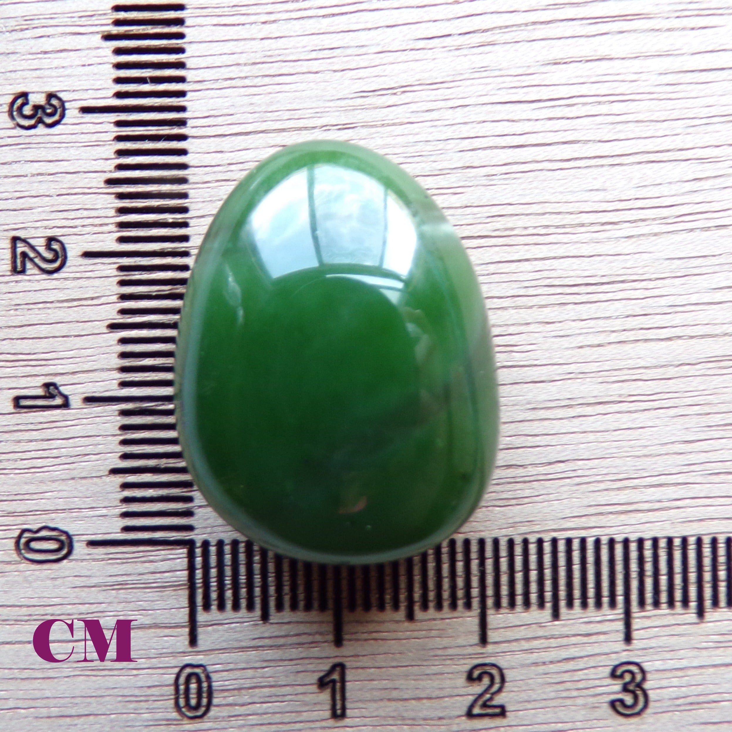 Large British Columbia Nephrite Jade Egg Cabochon