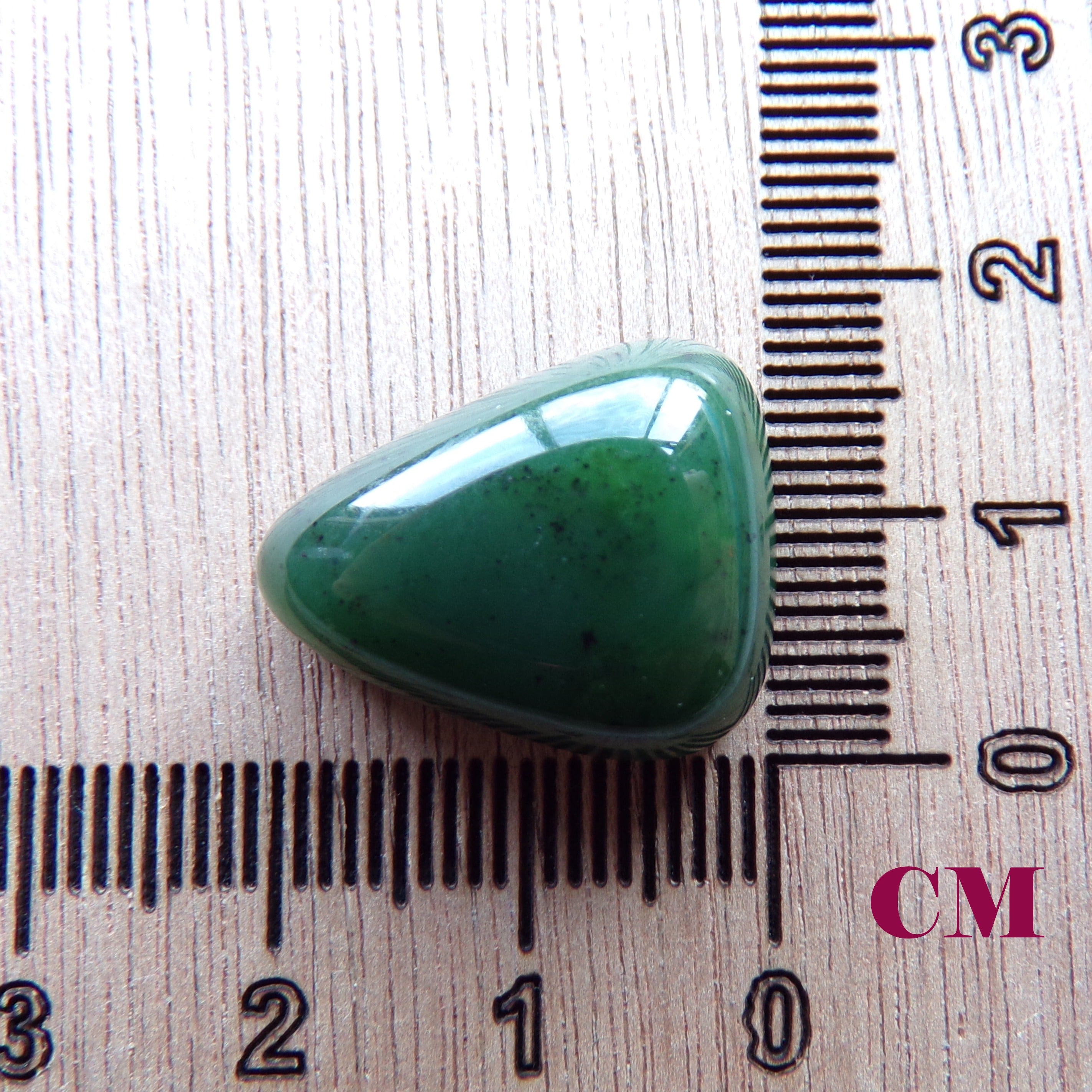 Genuine British Columbia Nephrite Jade Cabochon