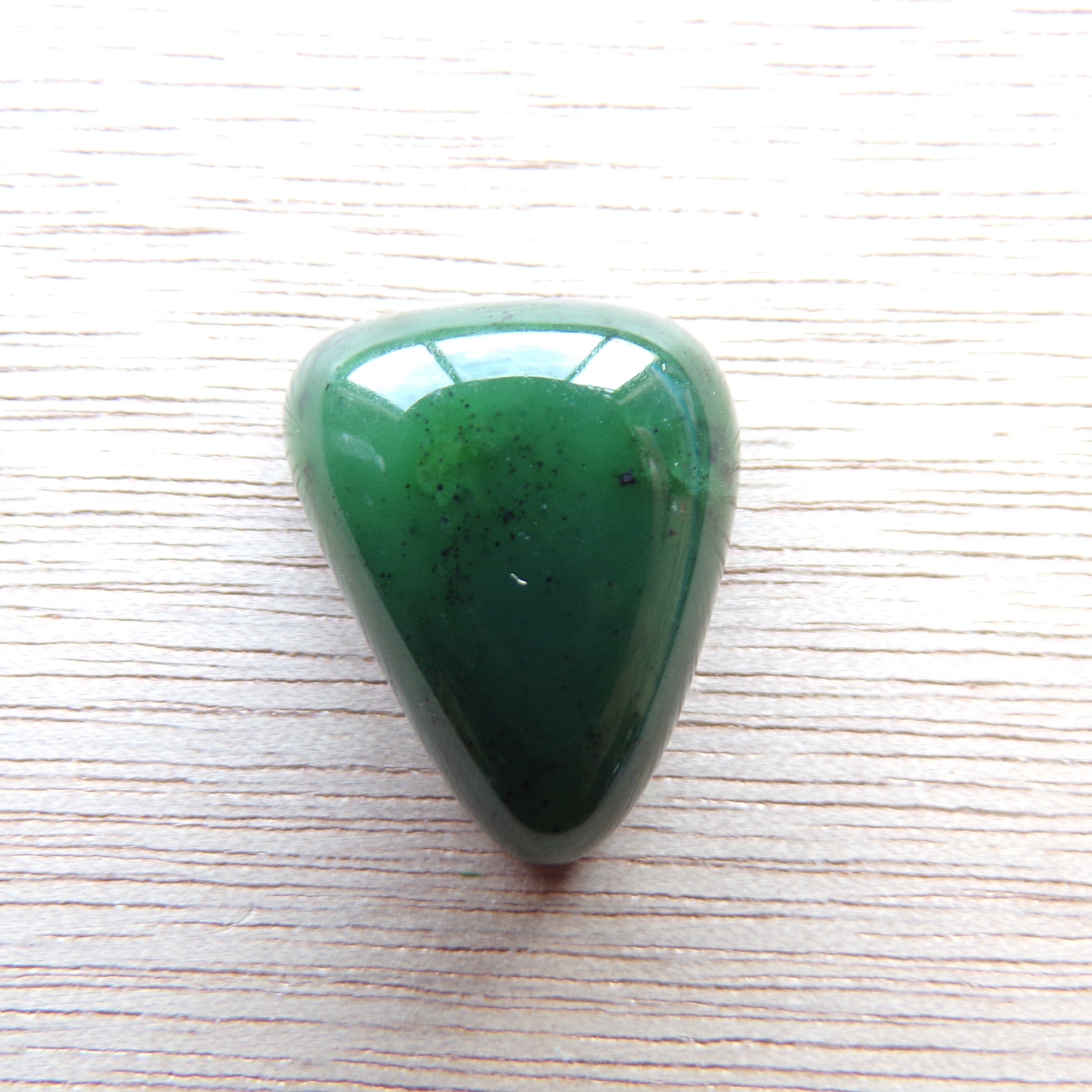 Genuine British Columbia Nephrite Jade Cabochon