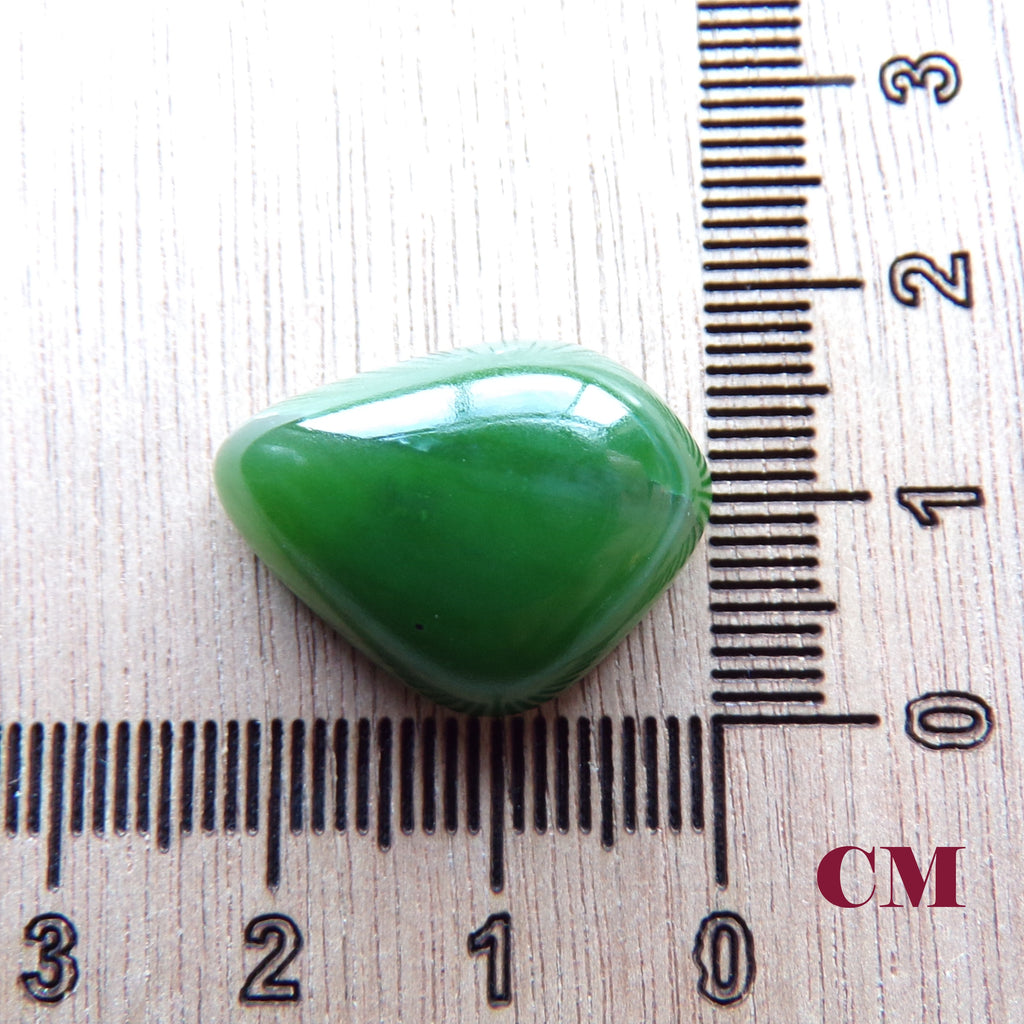 Genuine British Columbia Nephrite Jade Cabochon