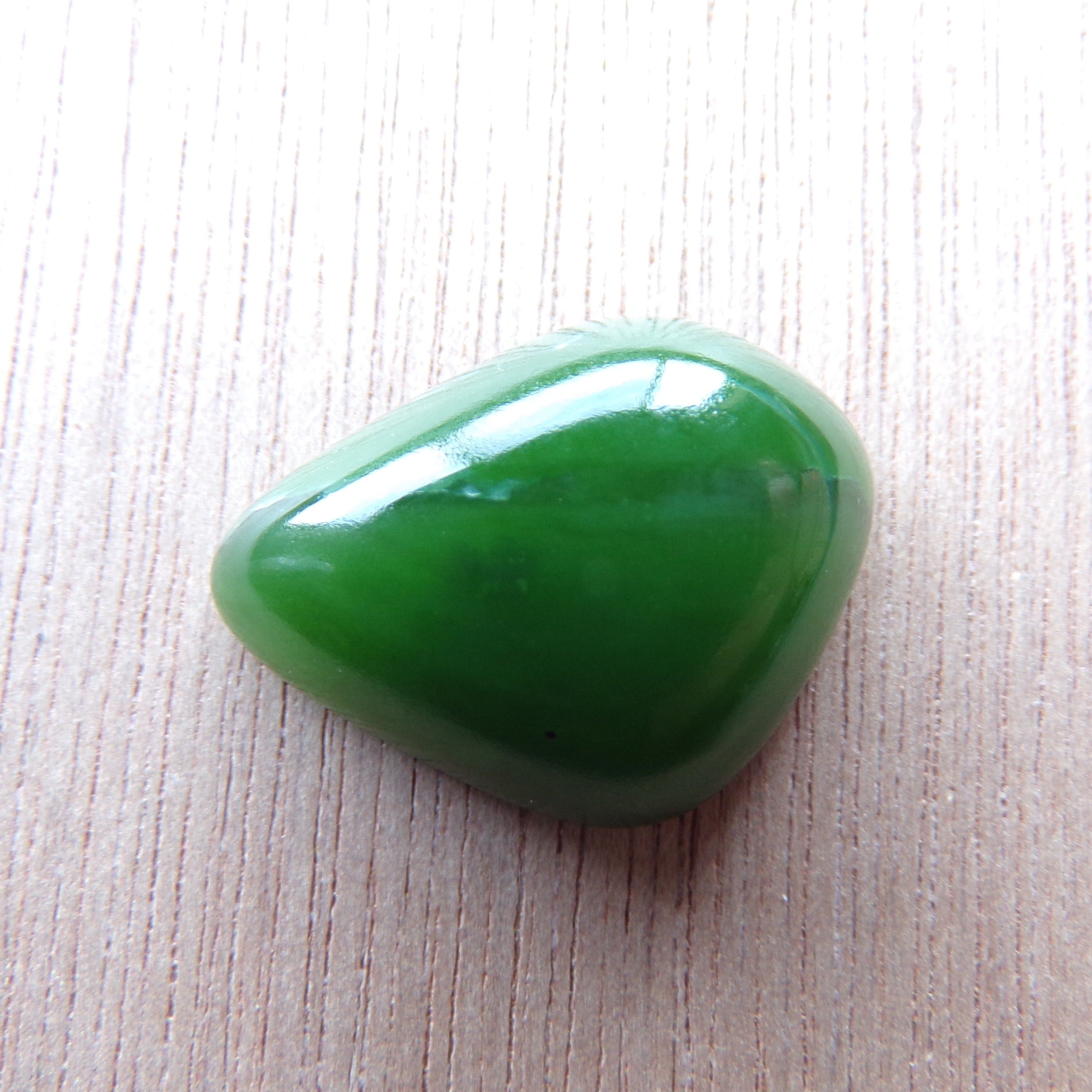 Genuine British Columbia Nephrite Jade Cabochon