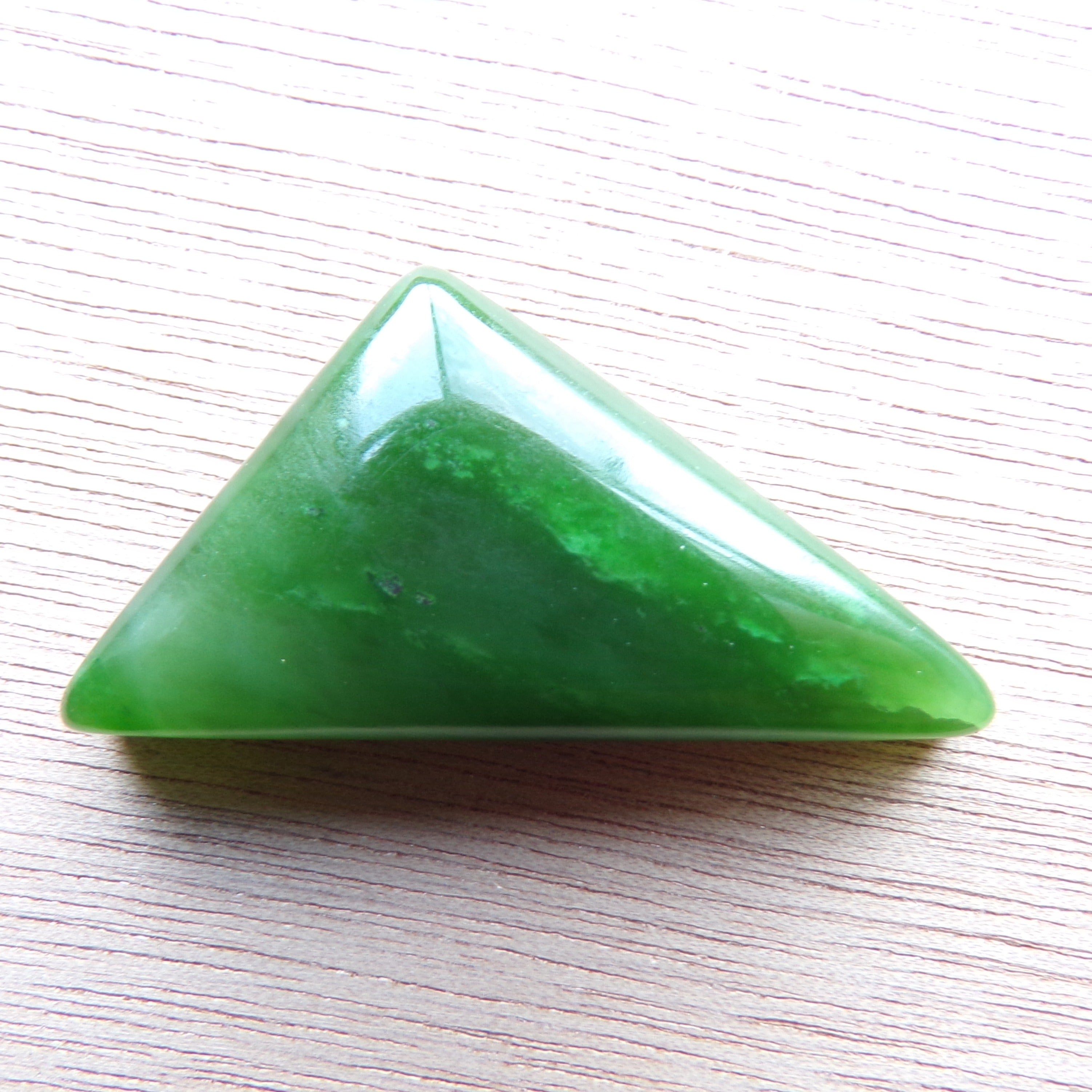 Natural British Columbia Nephrite Jade Cabochon