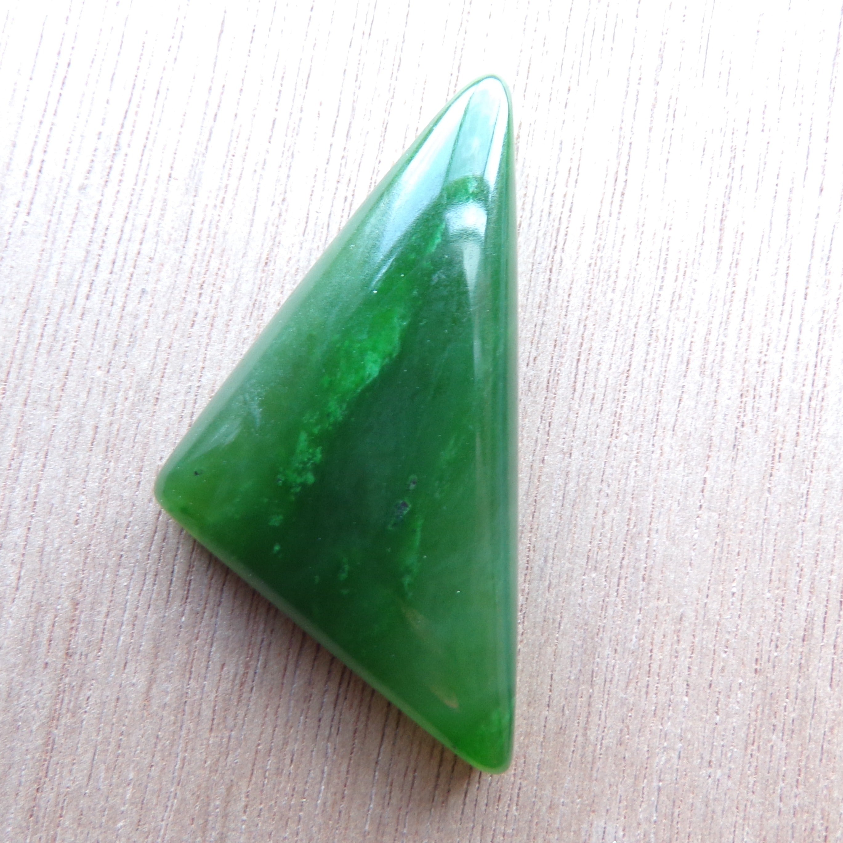 Natural British Columbia Nephrite Jade Cabochon
