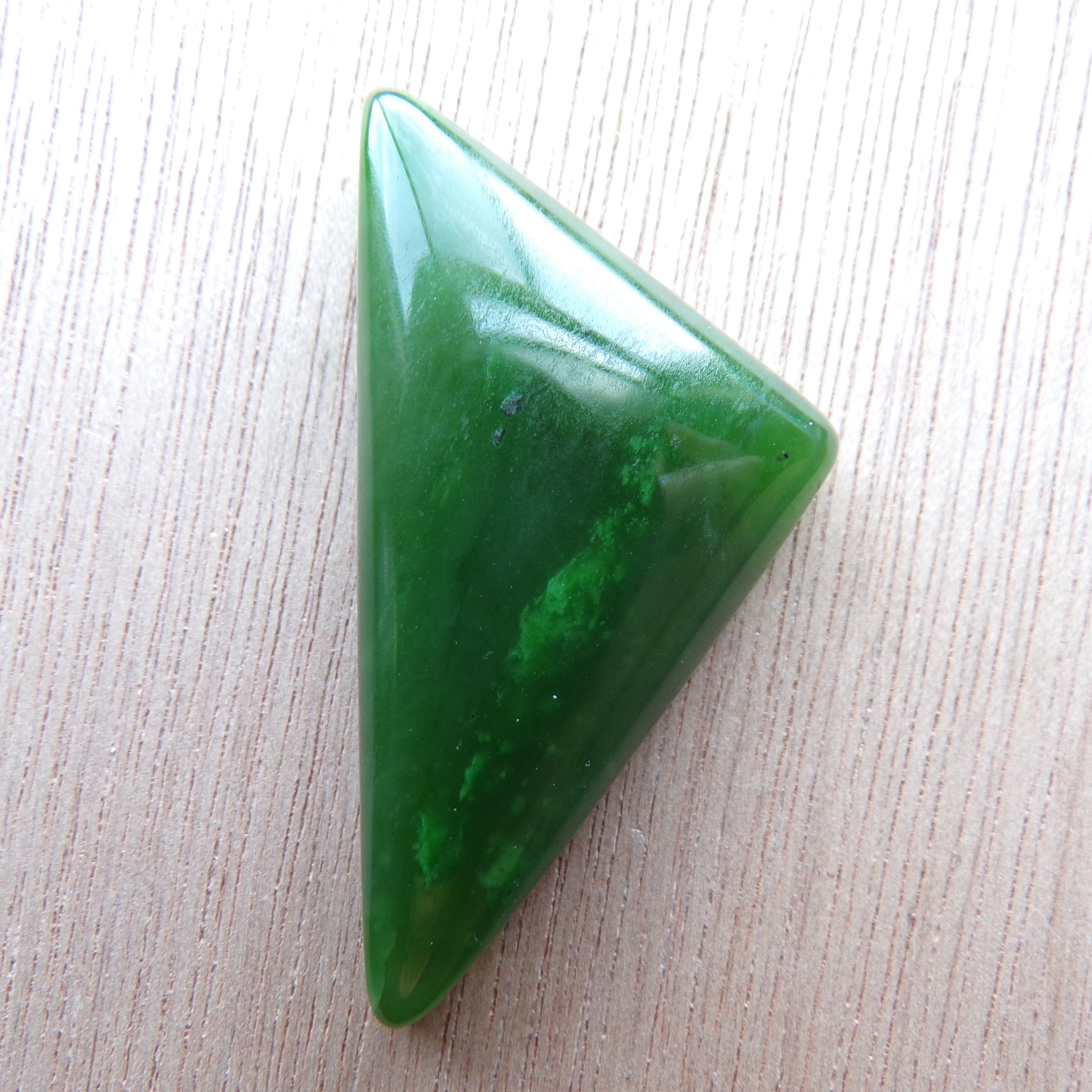 Natural British Columbia Nephrite Jade Cabochon