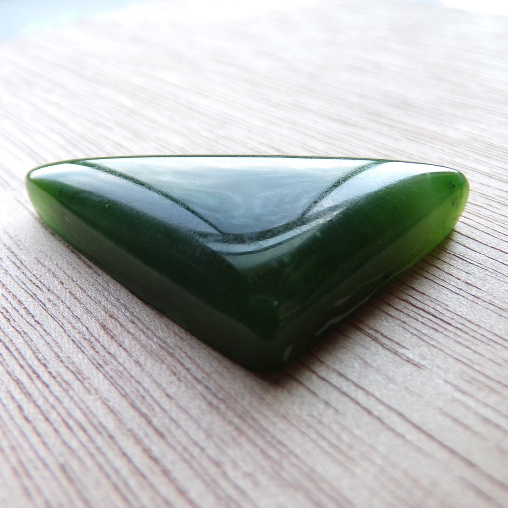 Natural British Columbia Nephrite Jade Cabochon