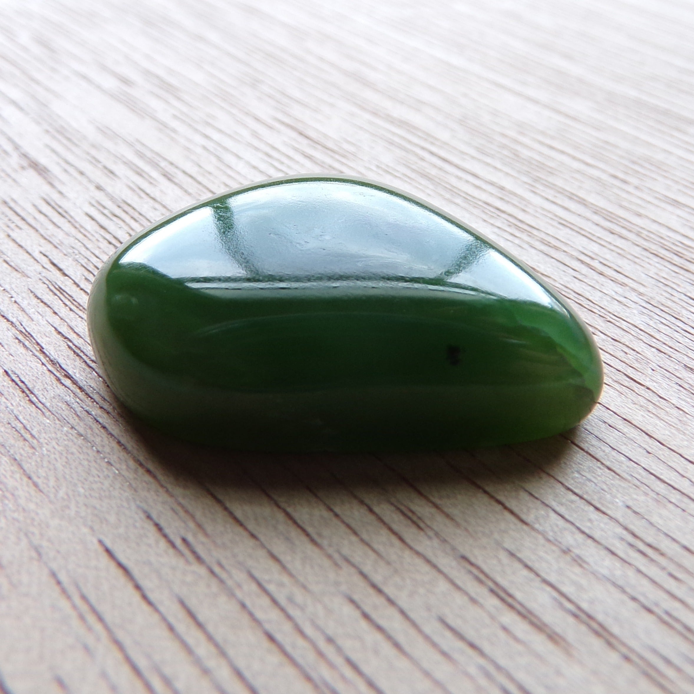 Natural British Columbia Nephrite Jade Cabochon