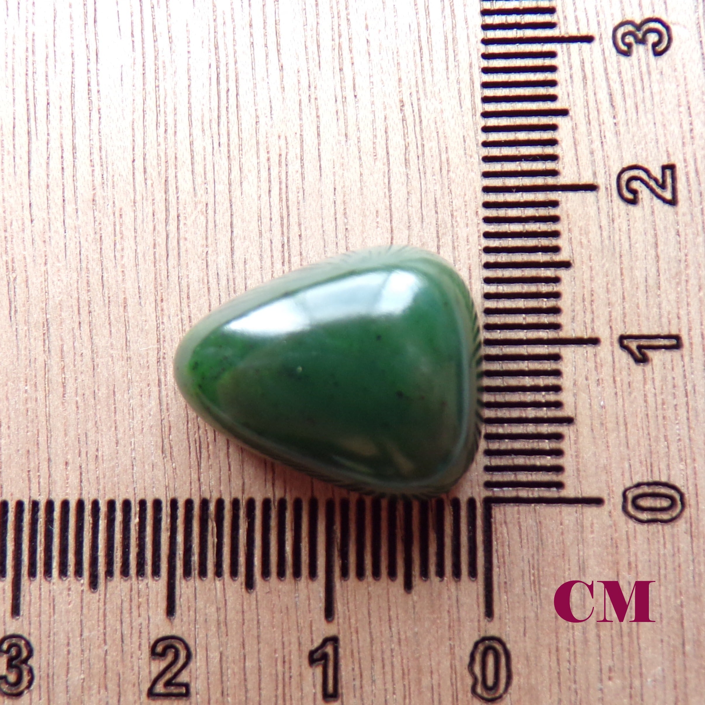 Natural British Columbia Nephrite Jade Cabochon