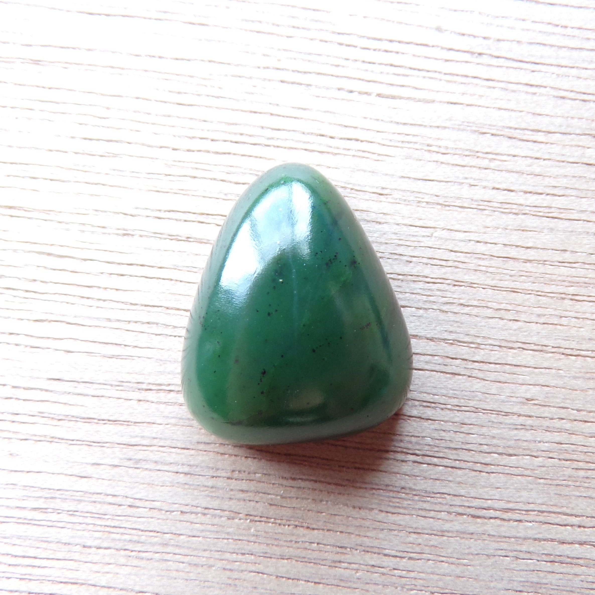 Natural British Columbia Nephrite Jade Cabochon