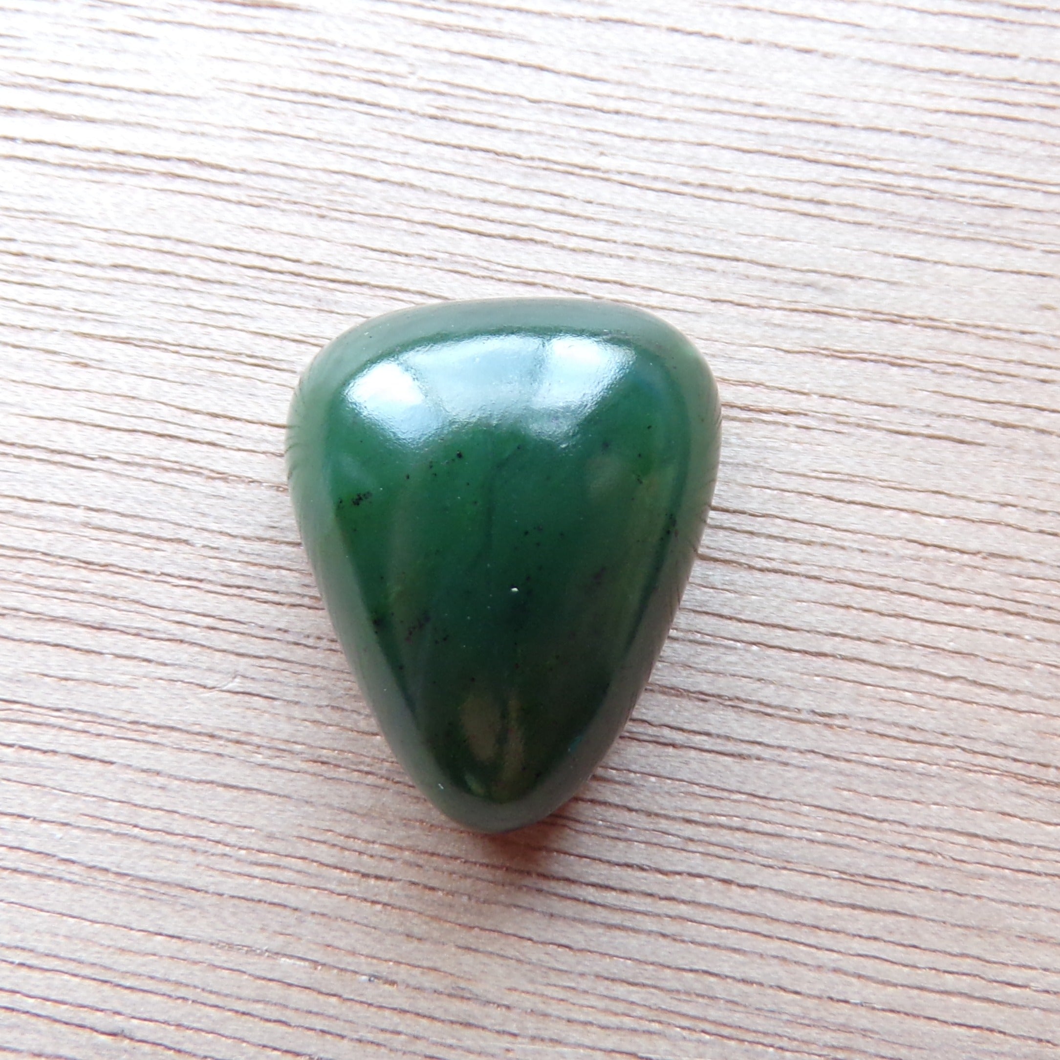 Natural British Columbia Nephrite Jade Cabochon
