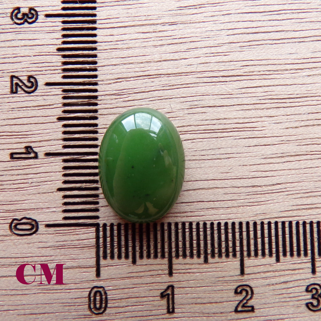 Premium BC Nephrite Jade Oval Cabochon 100% Natural