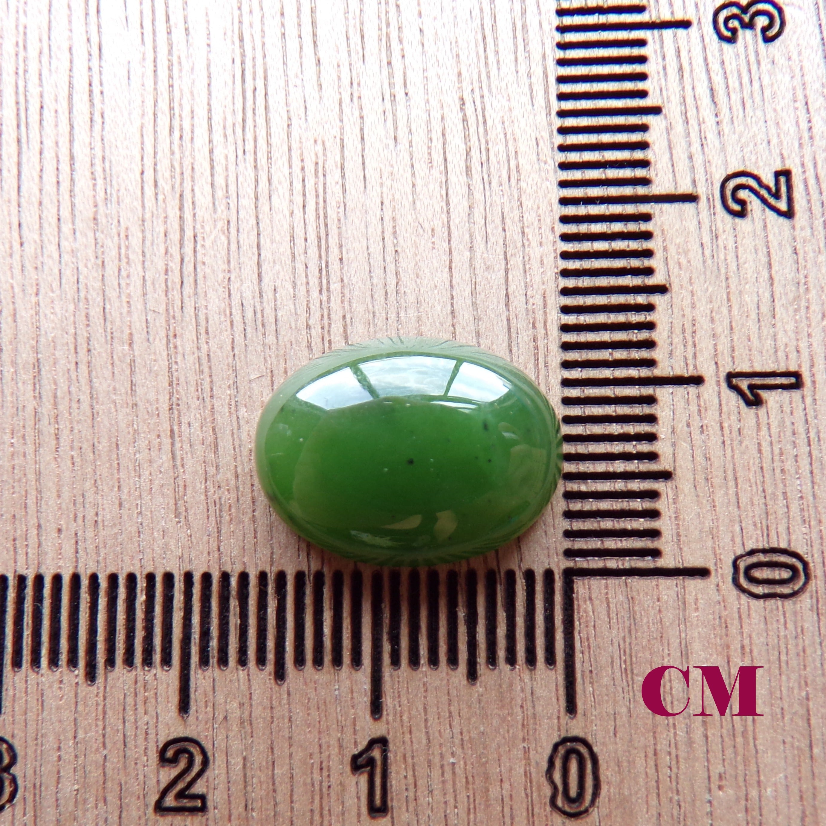 Premium BC Nephrite Jade Oval Cabochon 100% Natural