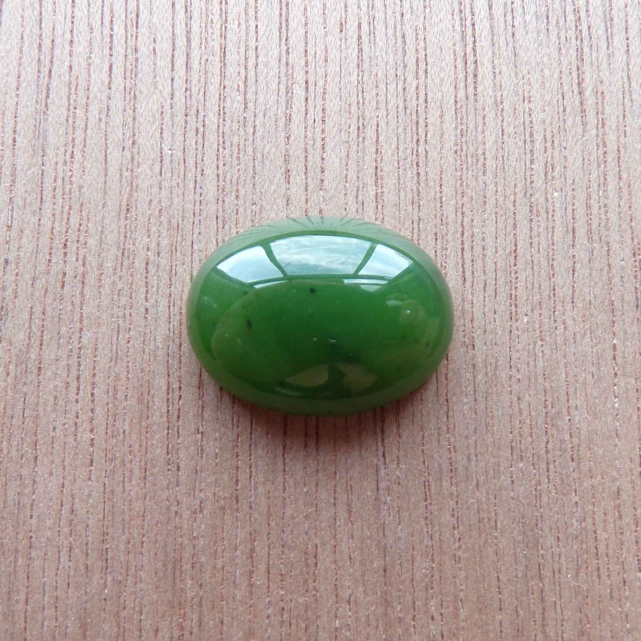 Premium BC Nephrite Jade Oval Cabochon 100% Natural