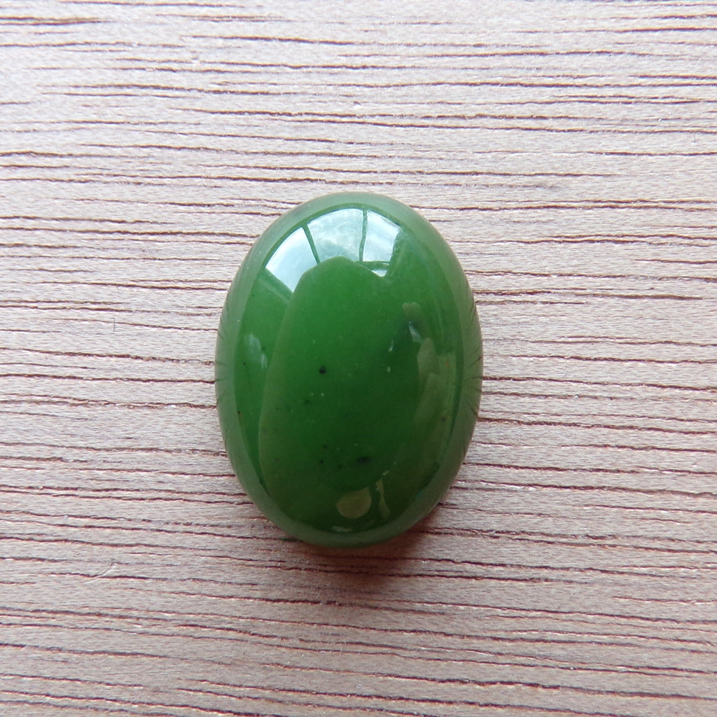 Premium BC Nephrite Jade Oval Cabochon 100% Natural