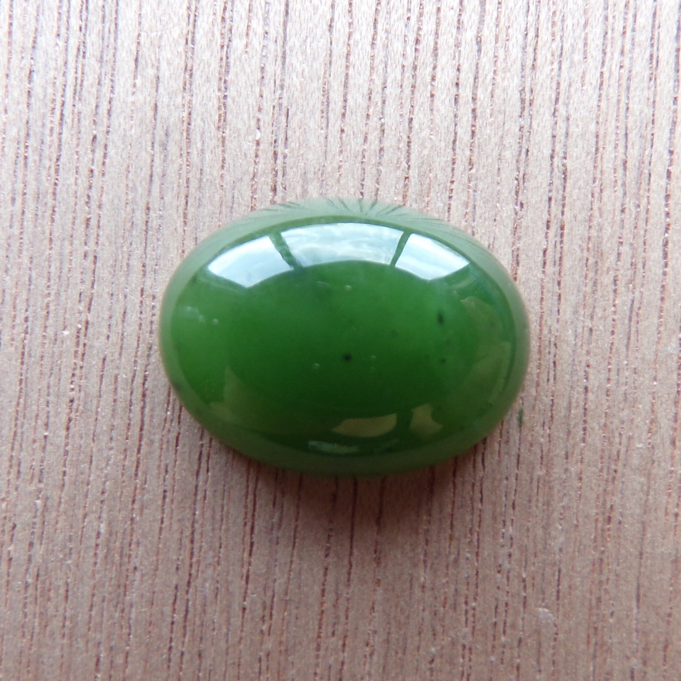 Premium BC Nephrite Jade Oval Cabochon 100% Natural