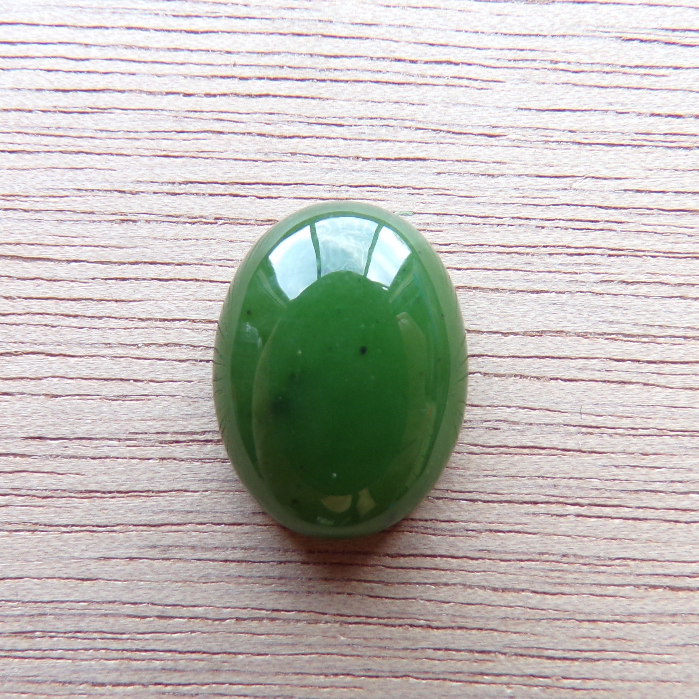 Premium BC Nephrite Jade Oval Cabochon 100% Natural