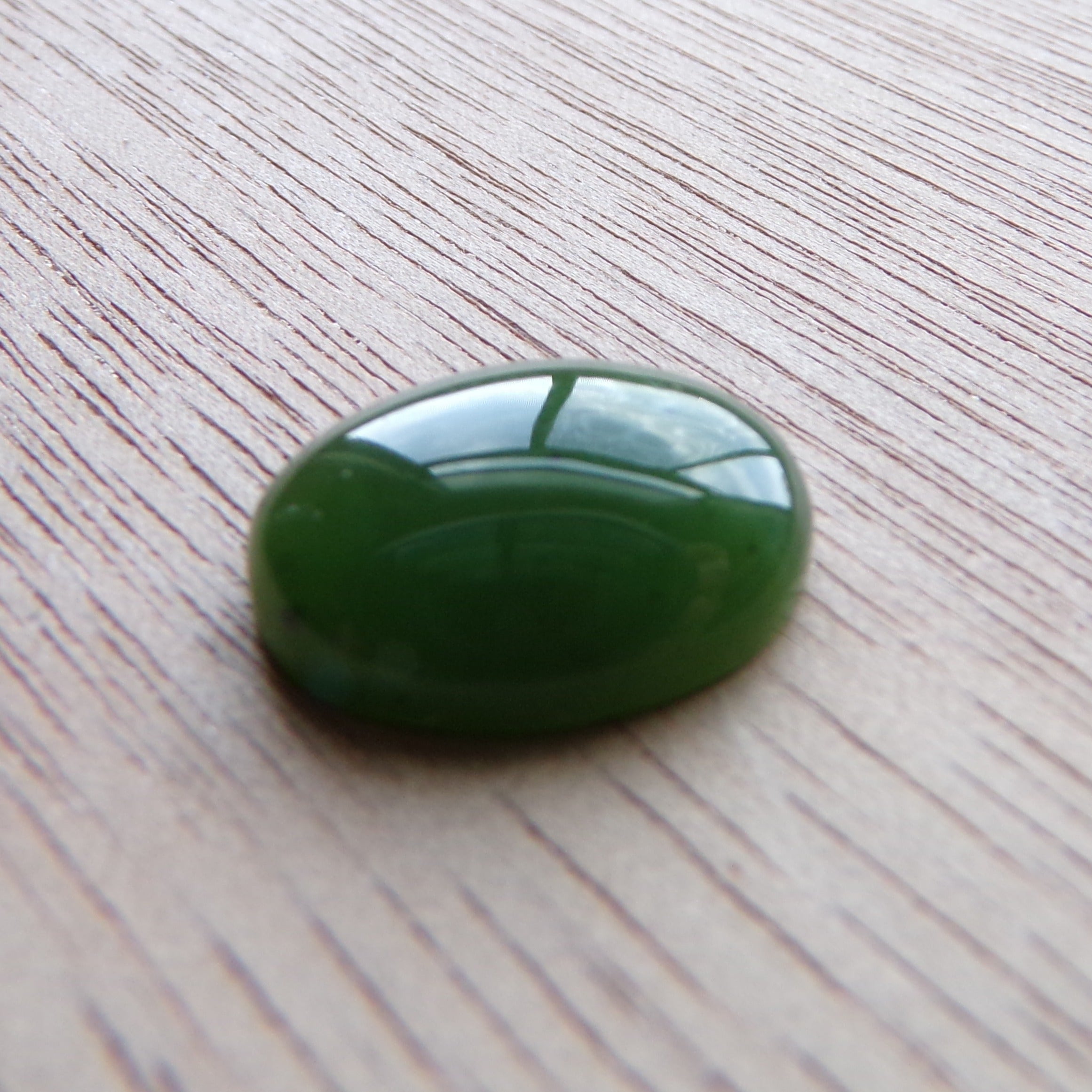 Premium BC Nephrite Jade Oval Cabochon 100% Natural