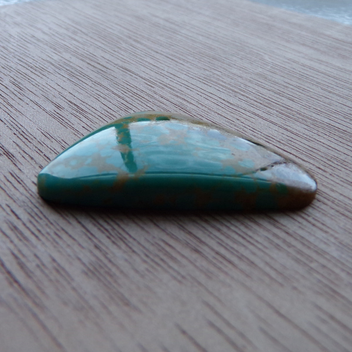 Two-Tone Turquoise Cabochon — 17.2 ct