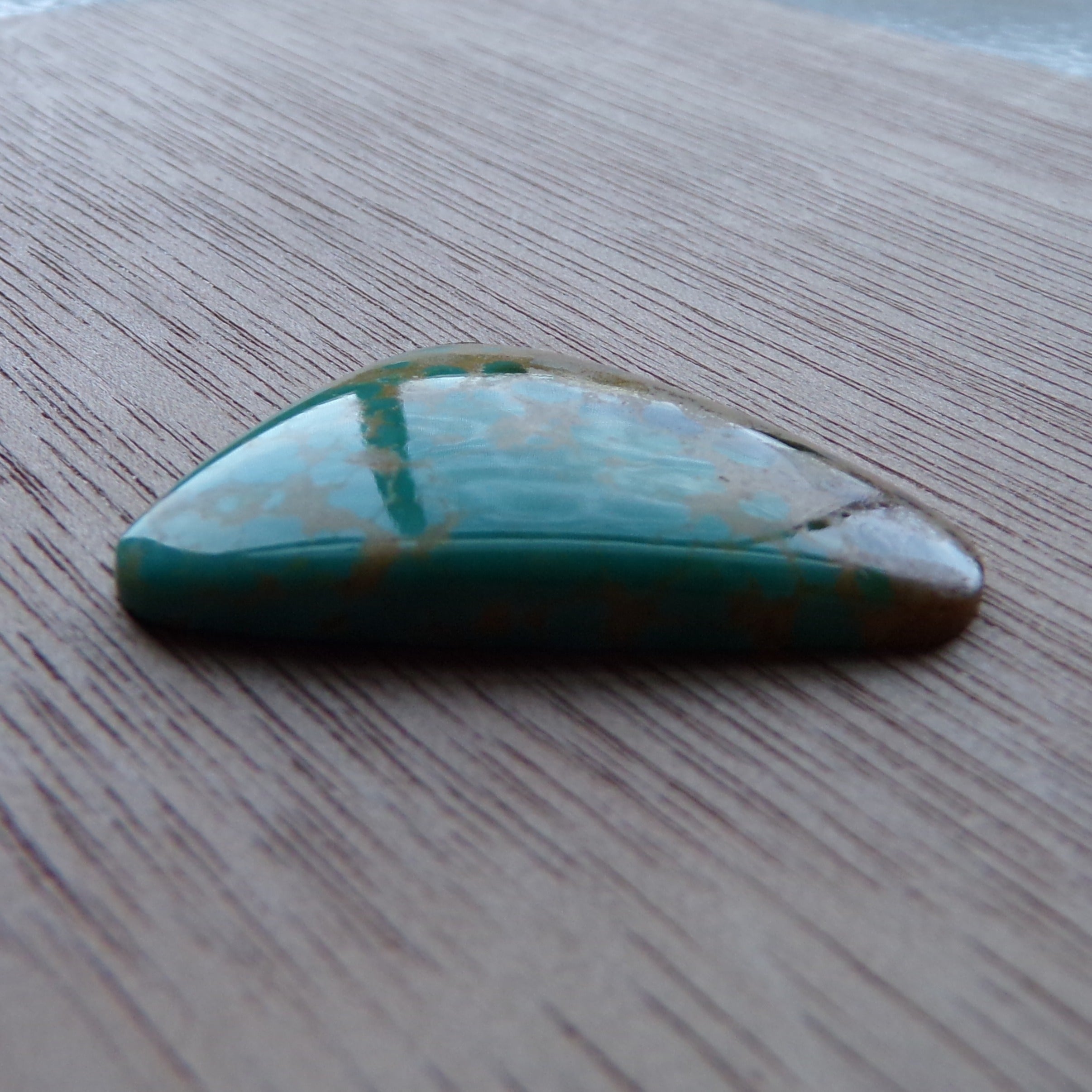 Two Tone Turquoise Cabochon