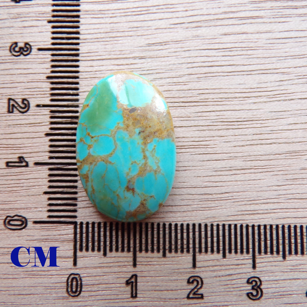 Two Tone Turquoise Cabochon