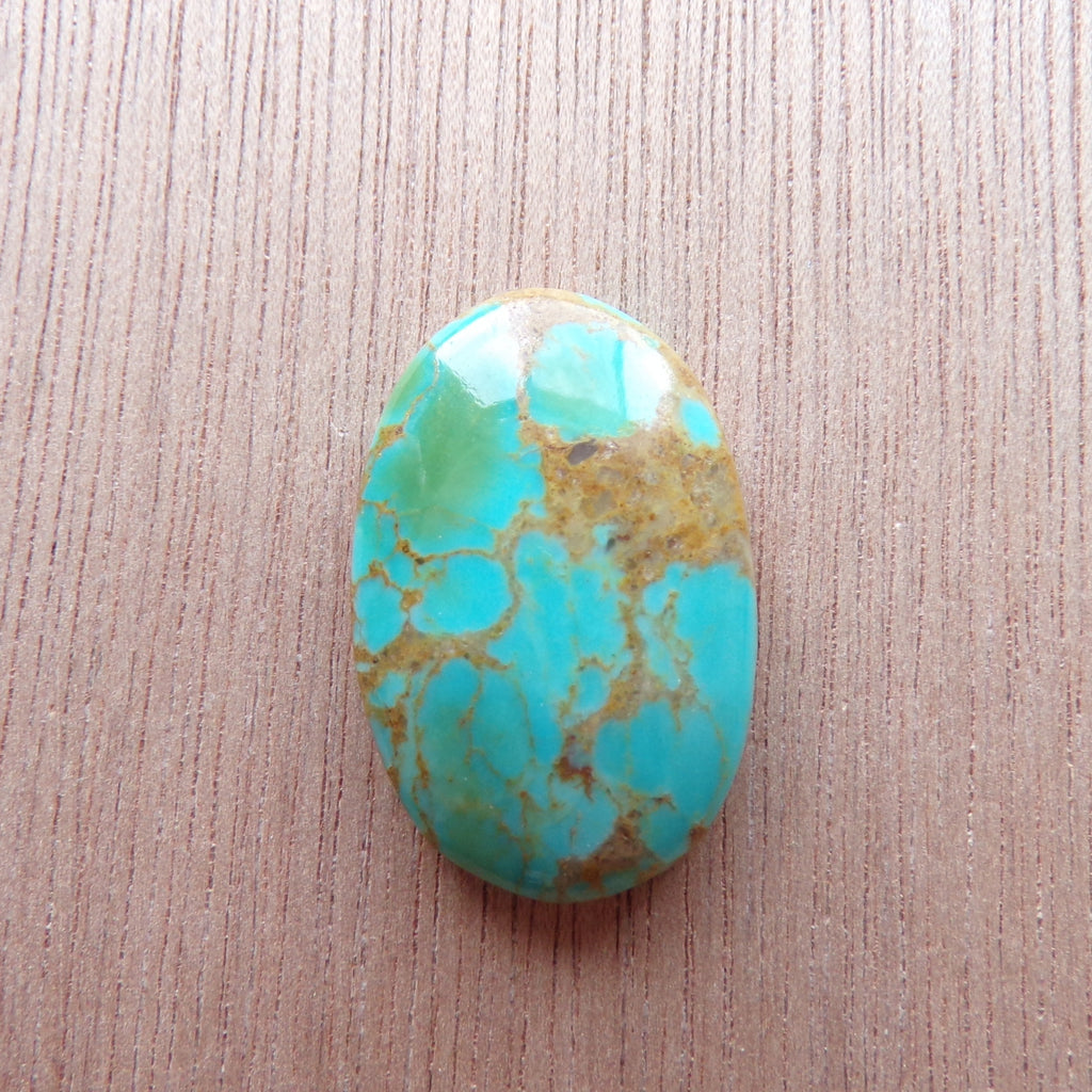 Two Tone Turquoise Cabochon