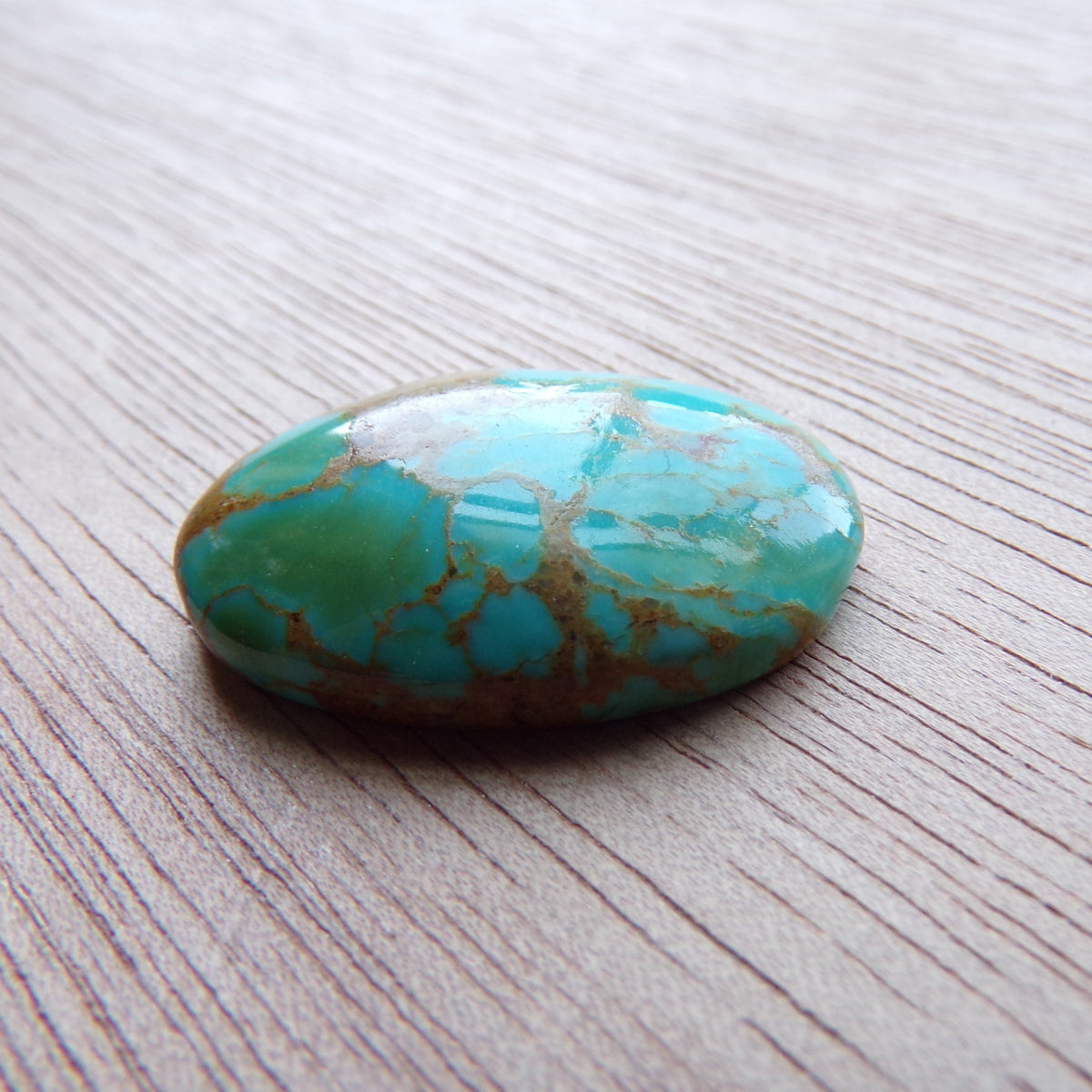 Two Tone Turquoise Cabochon