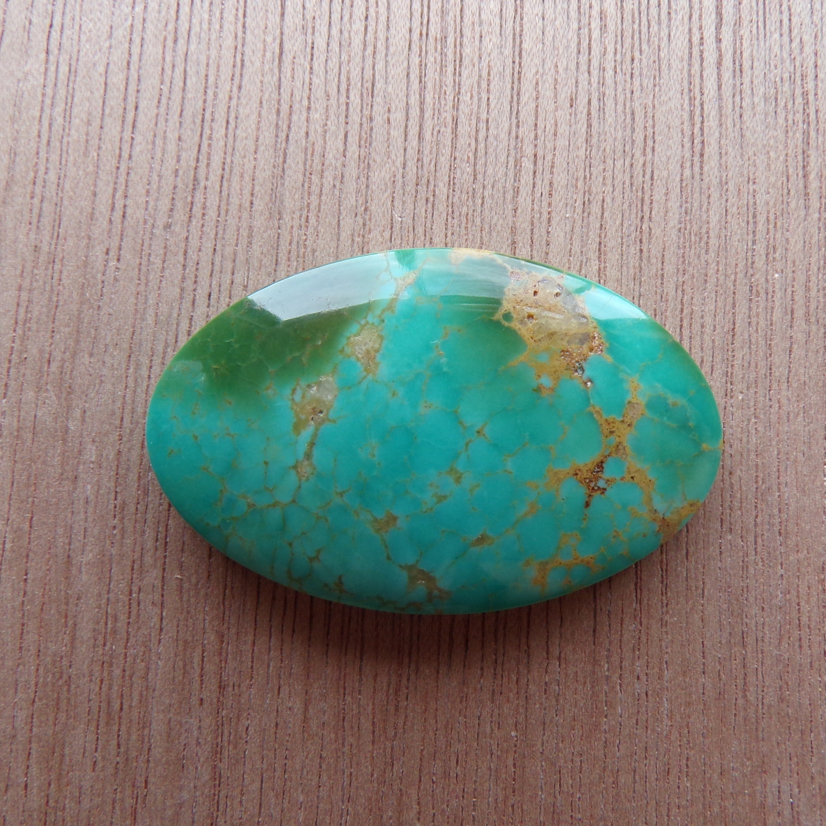 Two Tone Turquoise Cabochon