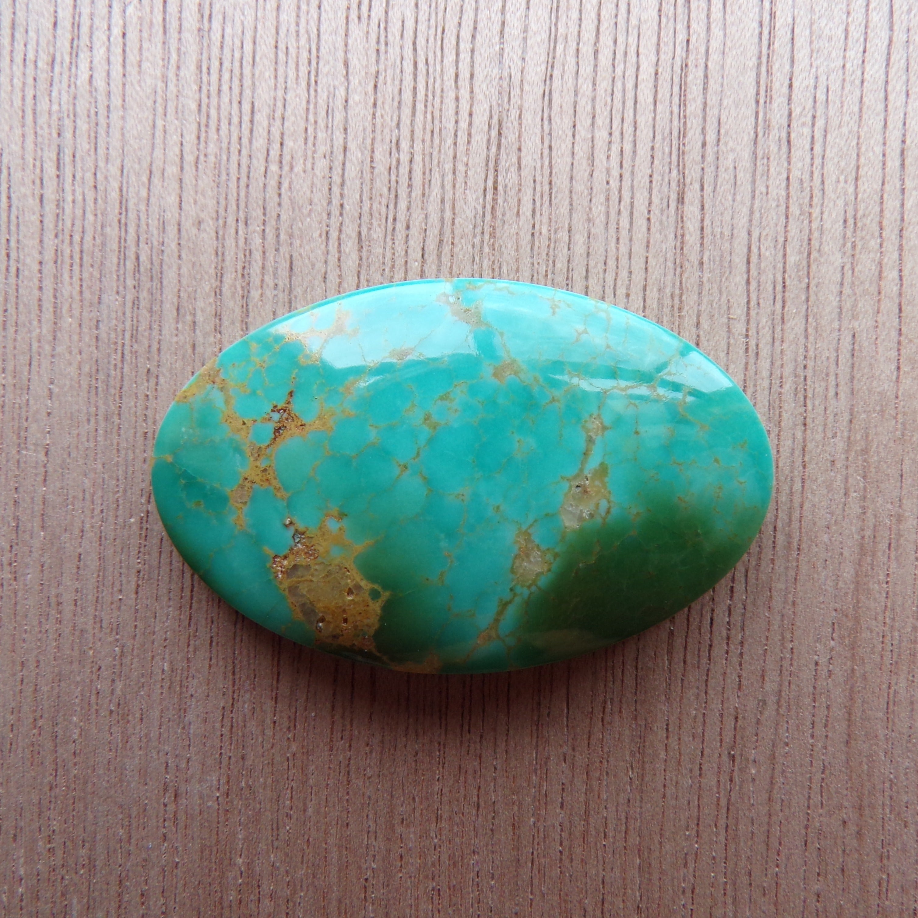Two Tone Turquoise Cabochon