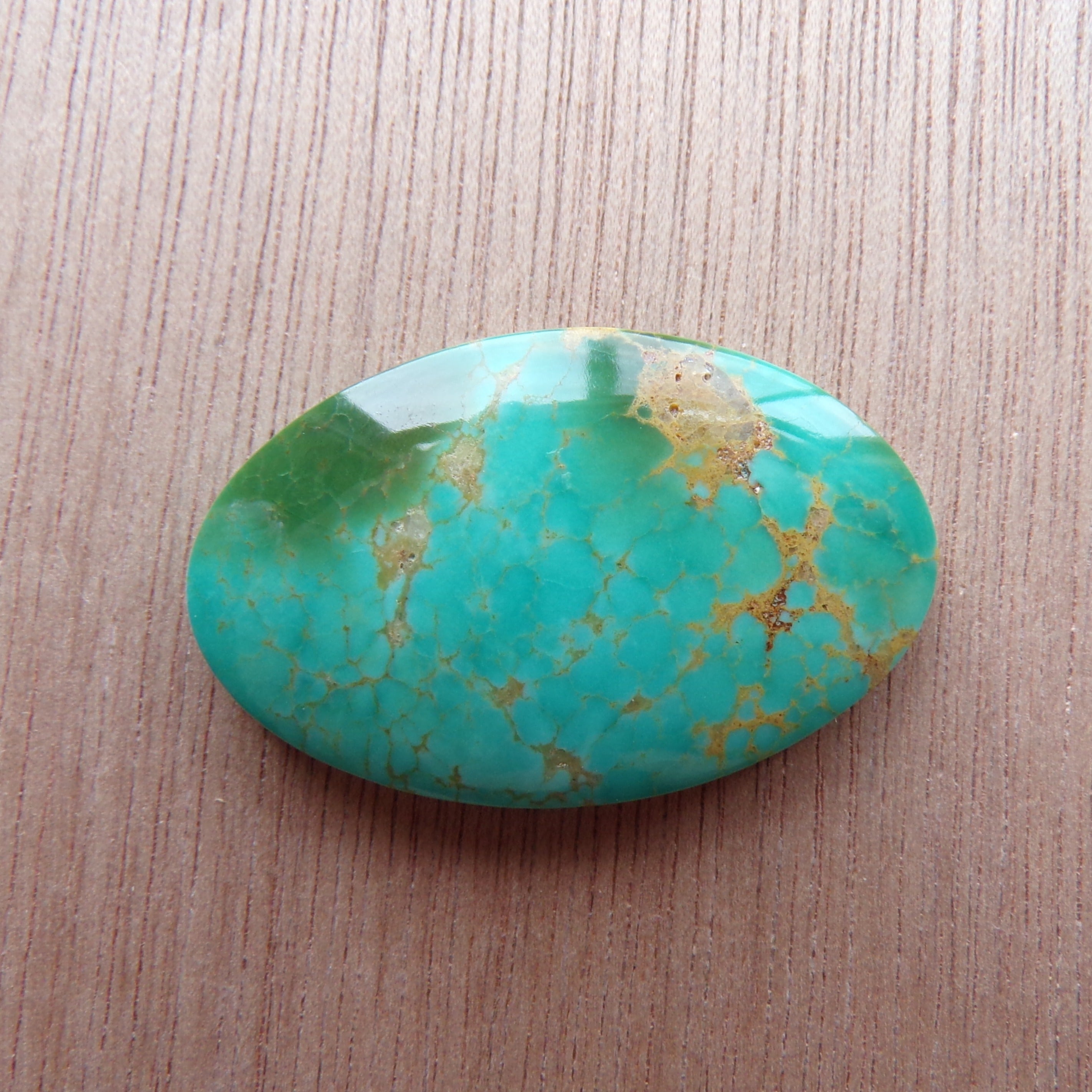 Two Tone Turquoise Cabochon