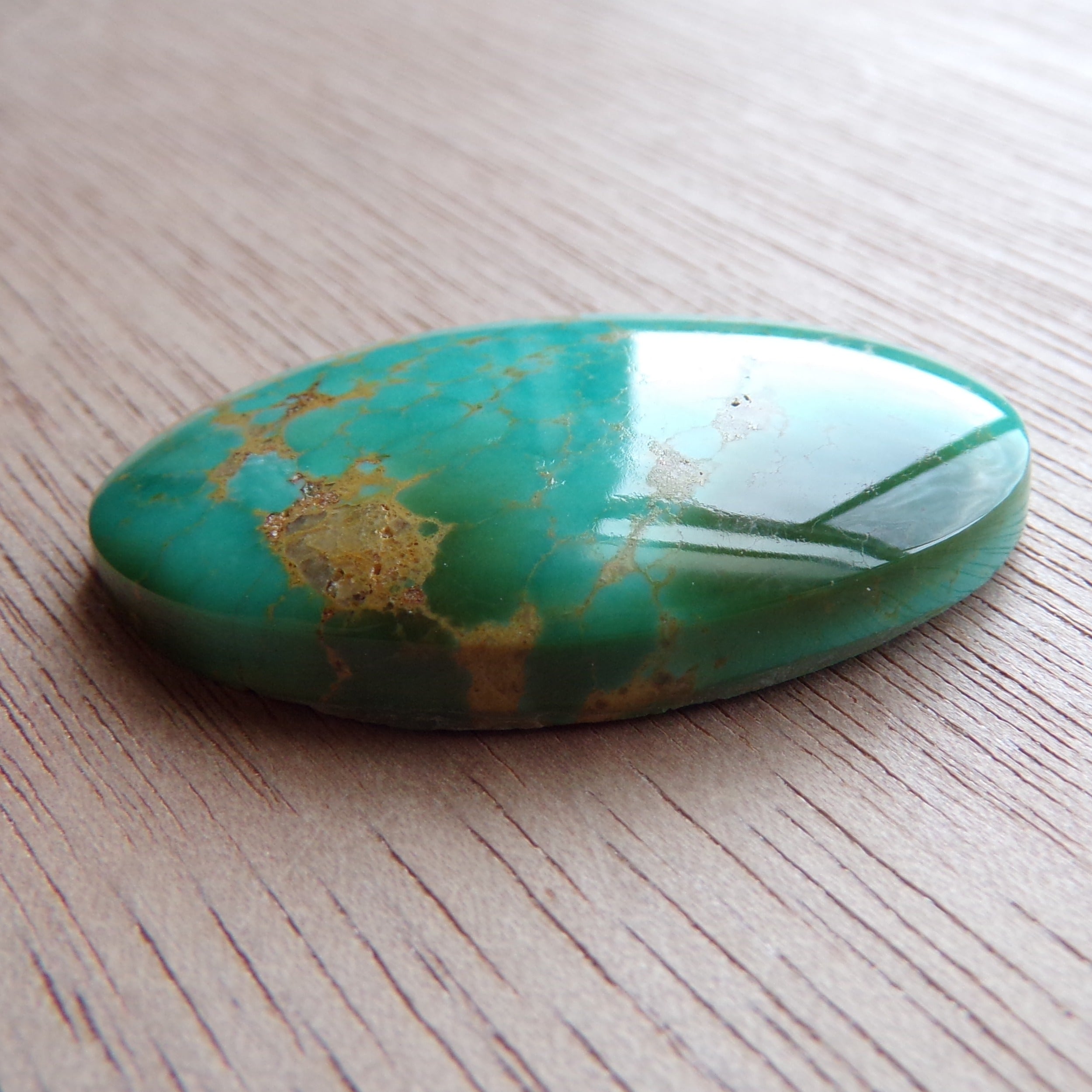 Two Tone Turquoise Cabochon