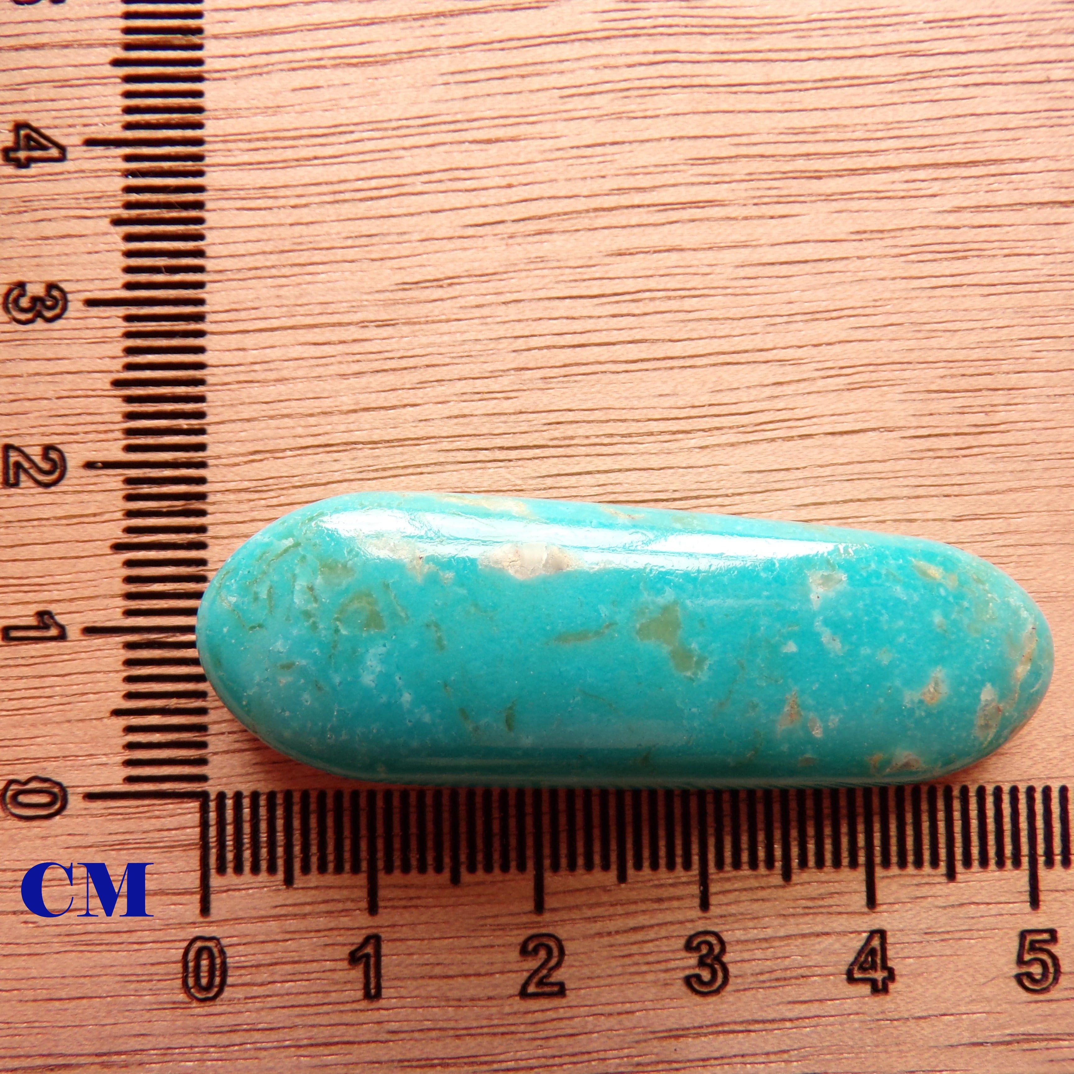 Kingman Teal Turquoise Cabochon