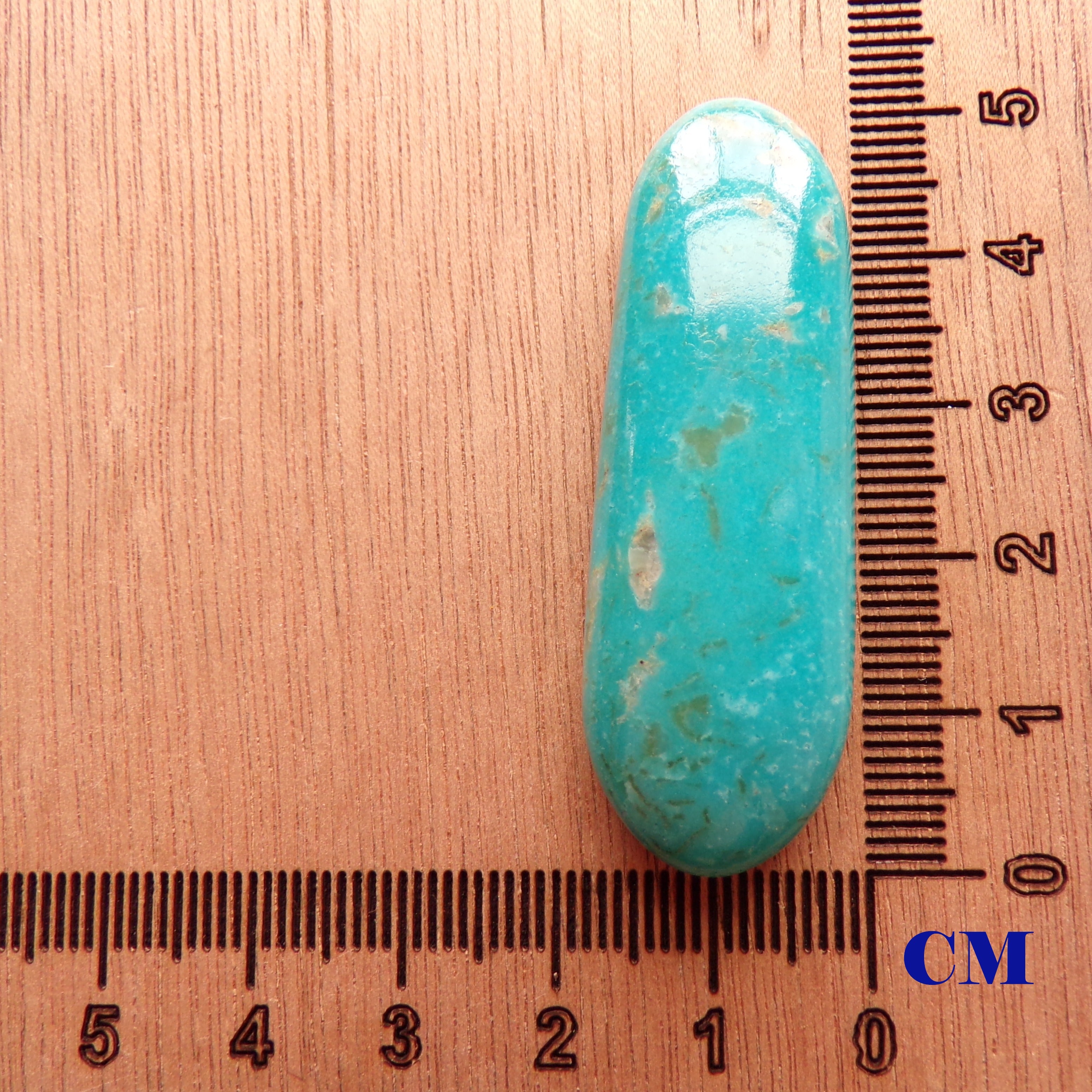 Kingman Teal Turquoise Cabochon