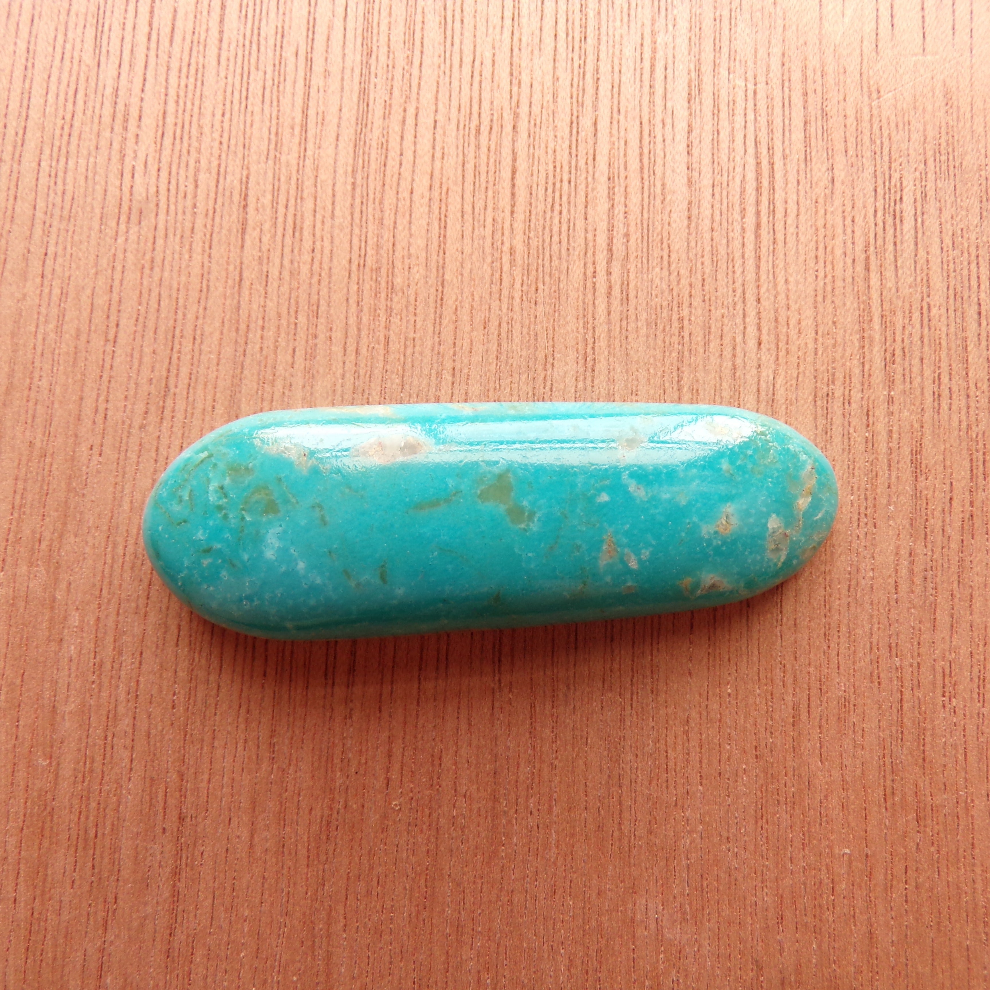 Kingman Teal Turquoise Cabochon