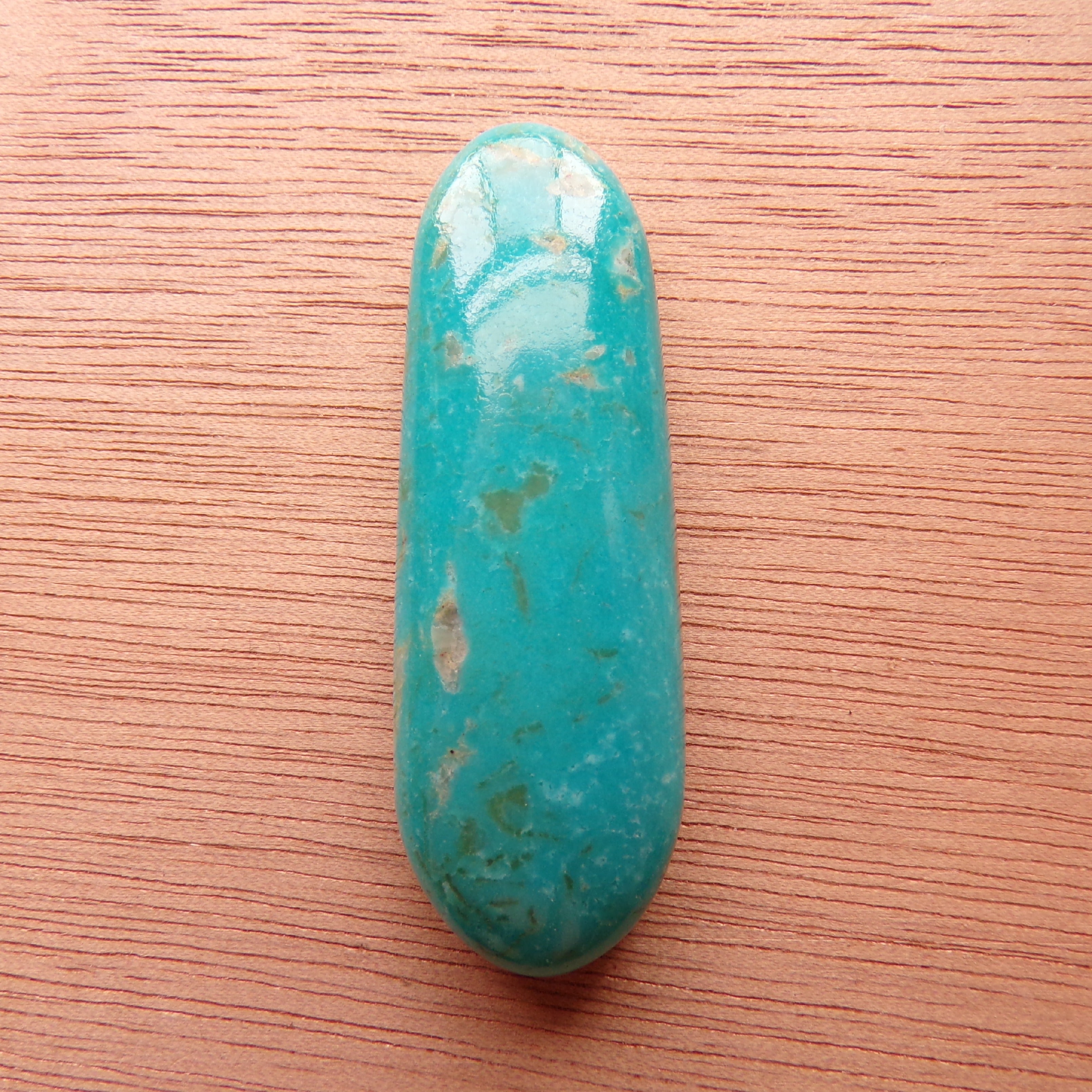 Kingman Teal Turquoise Cabochon