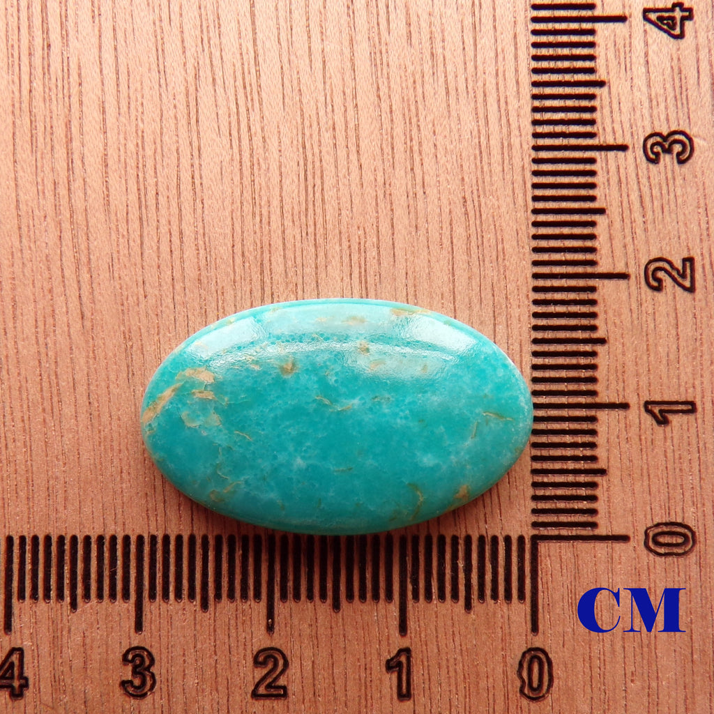 Kingman Teal Turquoise Cabochon