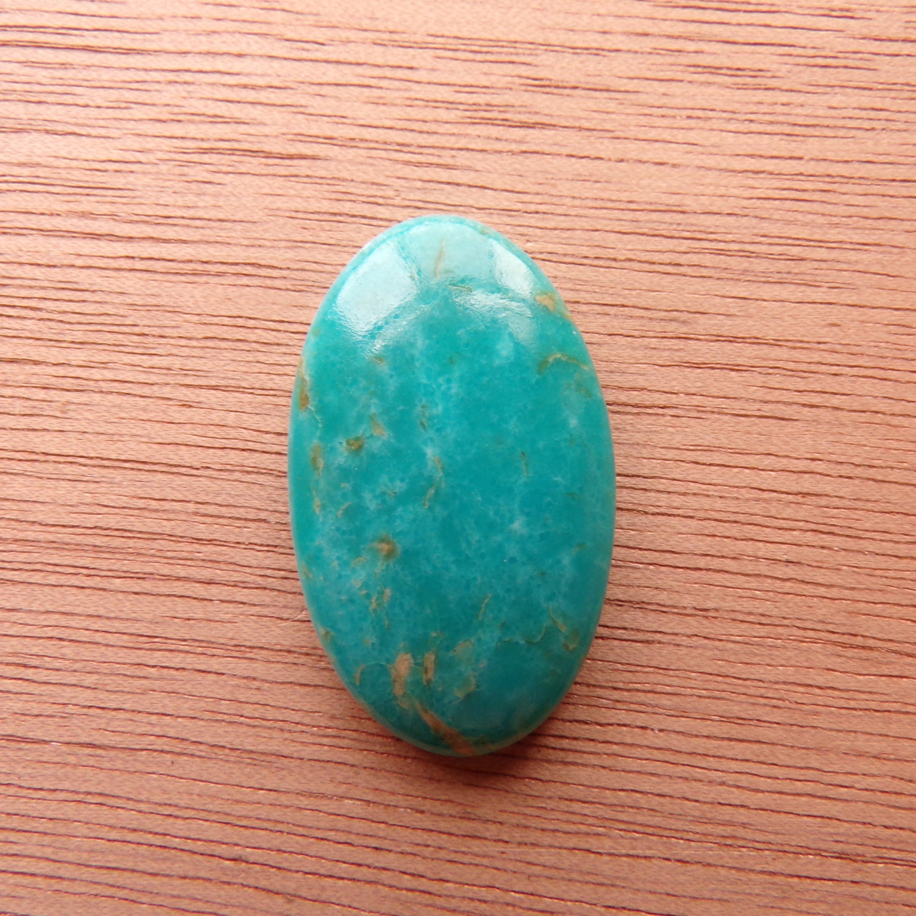 Kingman Teal Turquoise Cabochon