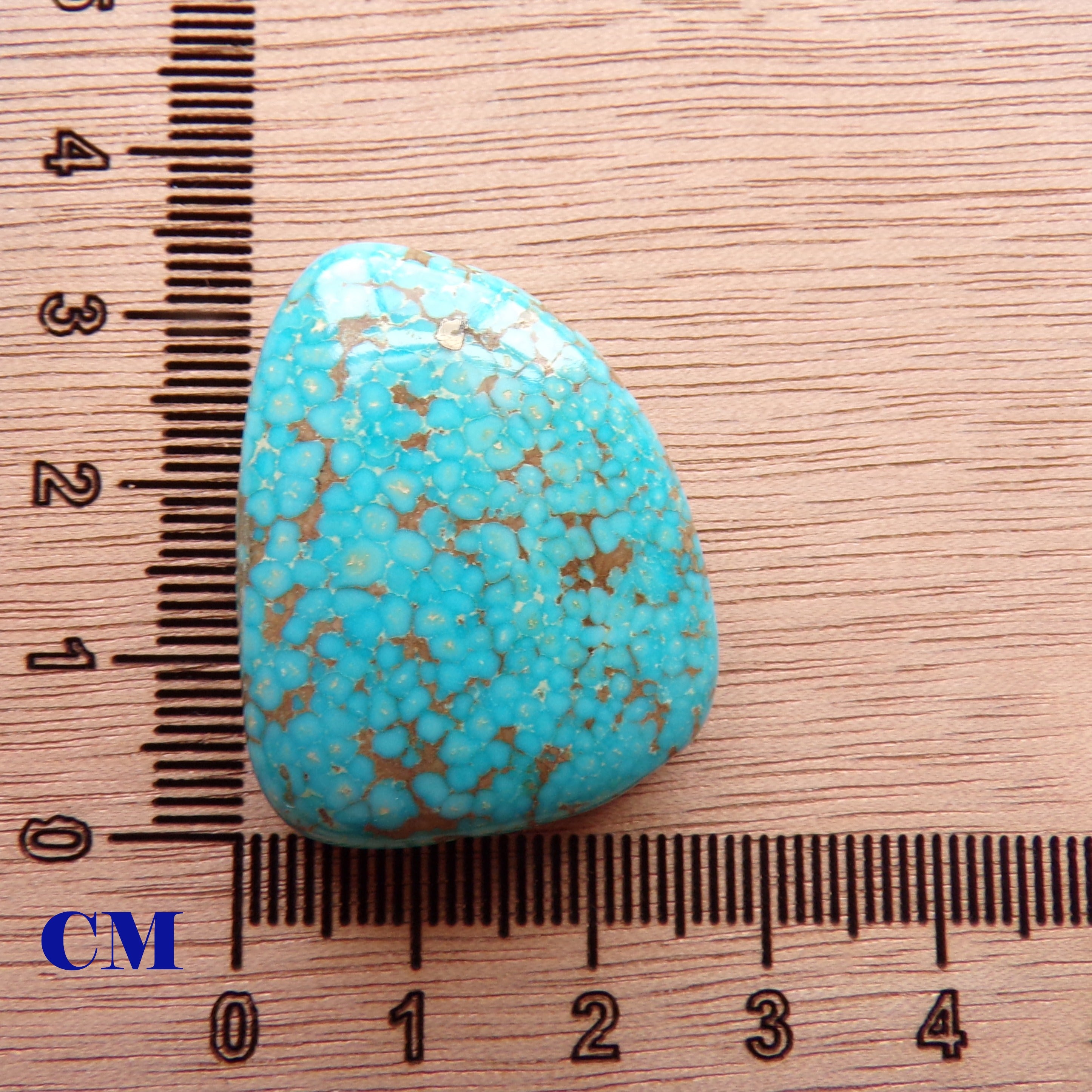 Natural Kingman Turquoise Cabochon Large 57.65 cts.