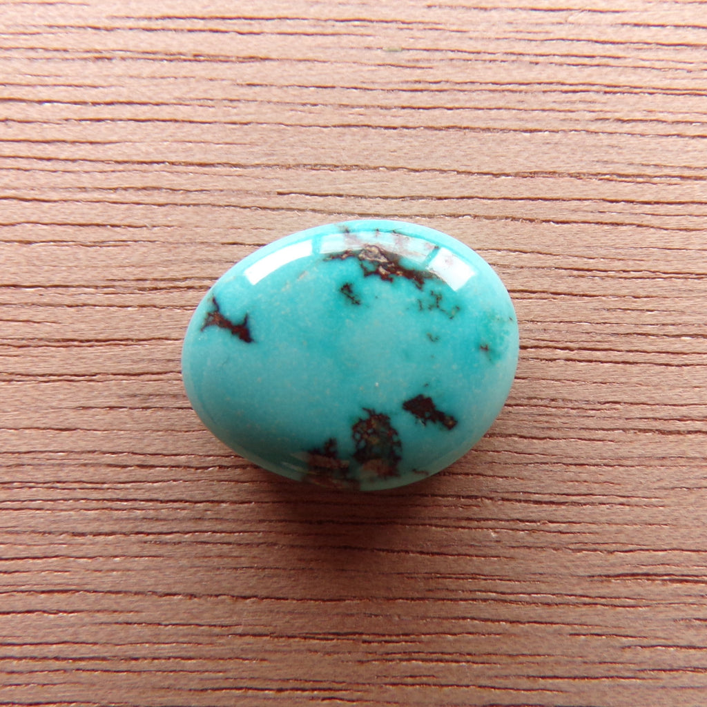 Natural Cloud Mountain (Yungai) Turquoise Cabochon Hubei China