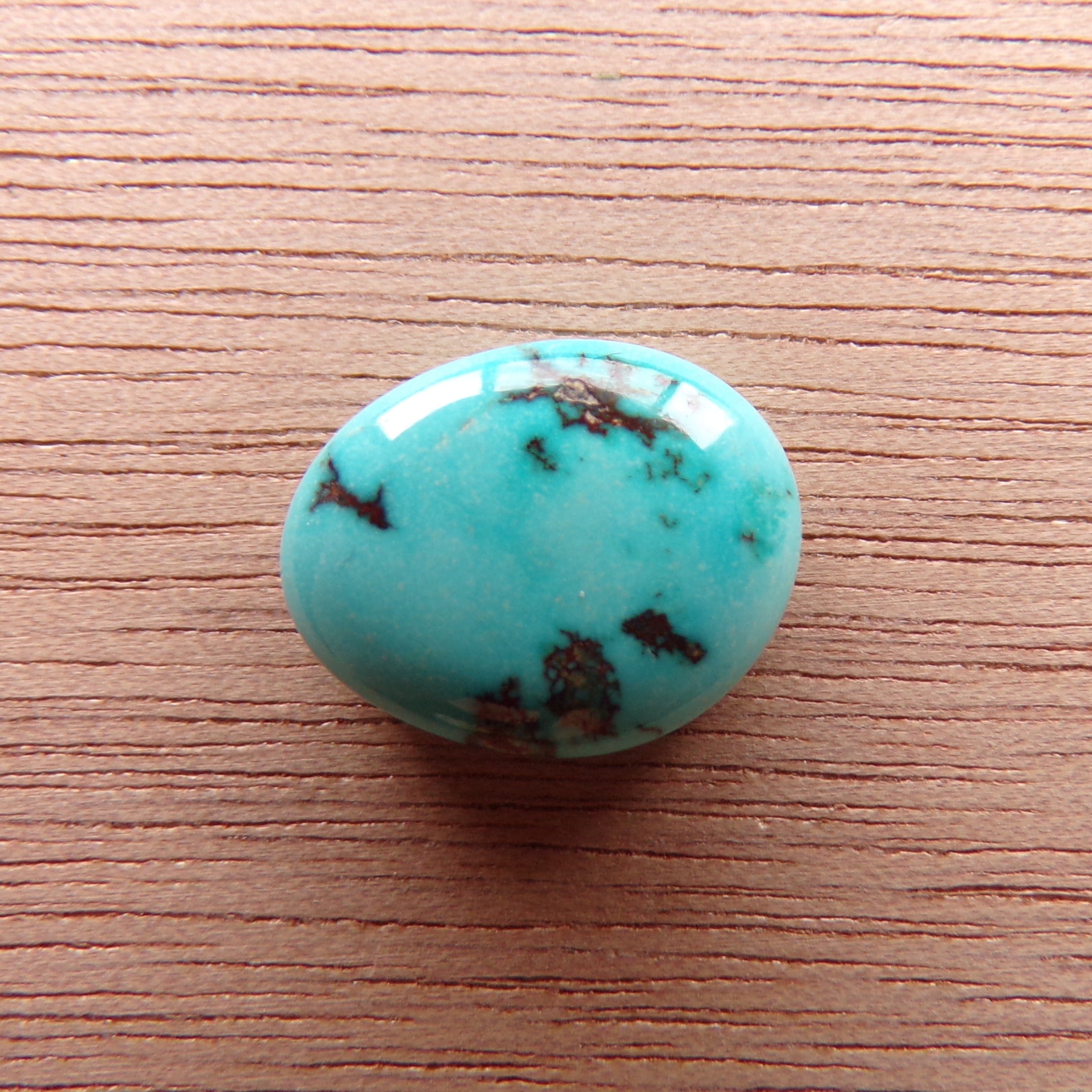 Natural Cloud Mountain (Yungai) Turquoise Cabochon Hubei China