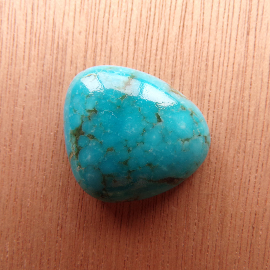 AAA Kaolin Matrix Kingman Turquoise Cabochon