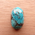 AAA Kaolin Matrix Kingman Turquoise Cabochon