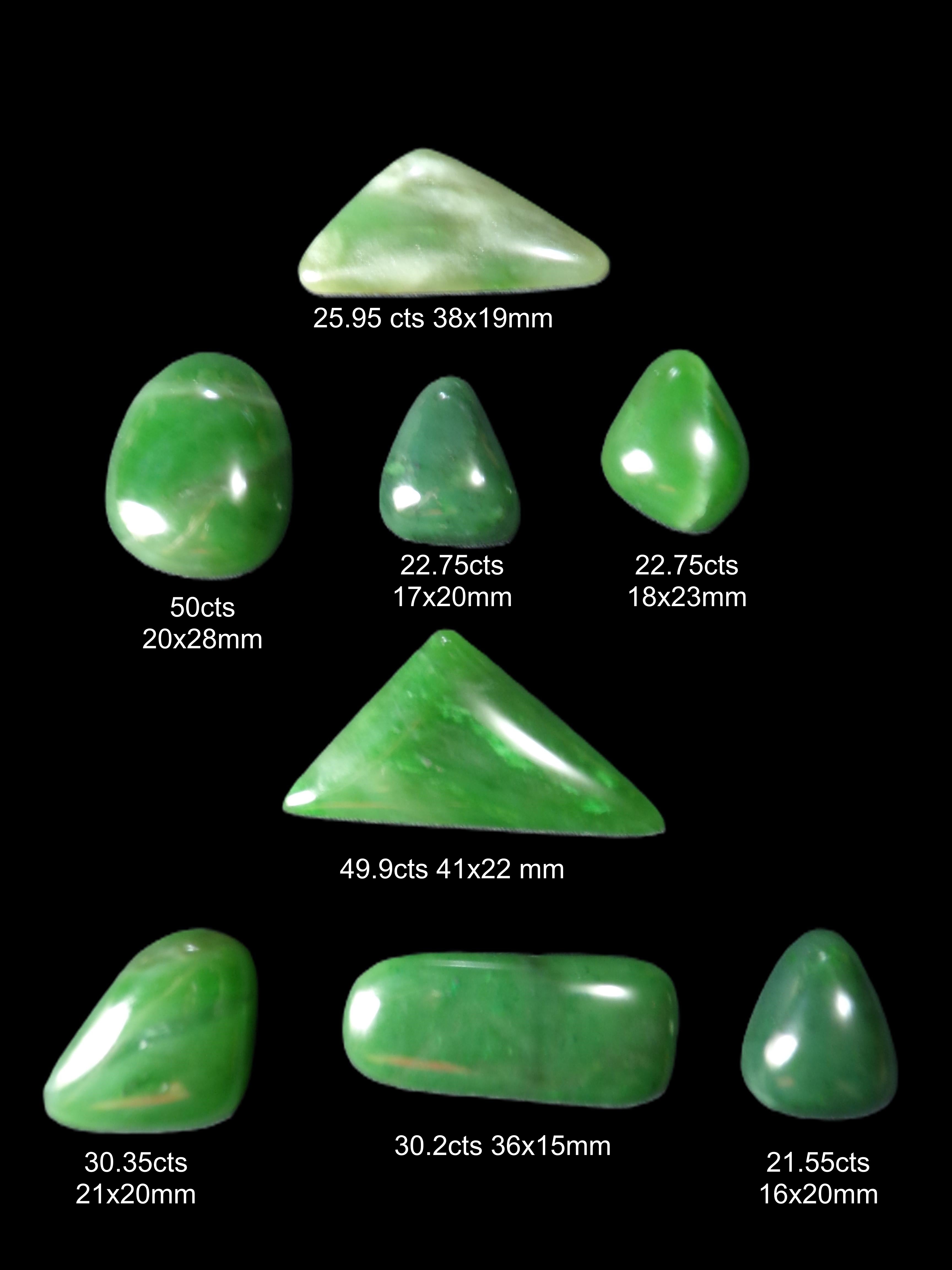 376ct BC & Siberian Nephrite Jade Lot • FREE Insured Shipping